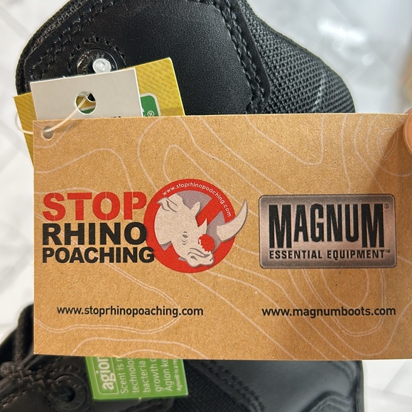 NWT Men’s Magnum 8 Inch WP Stealth Force Boot with Side Zipper Size 7M - Picture 10 of 15